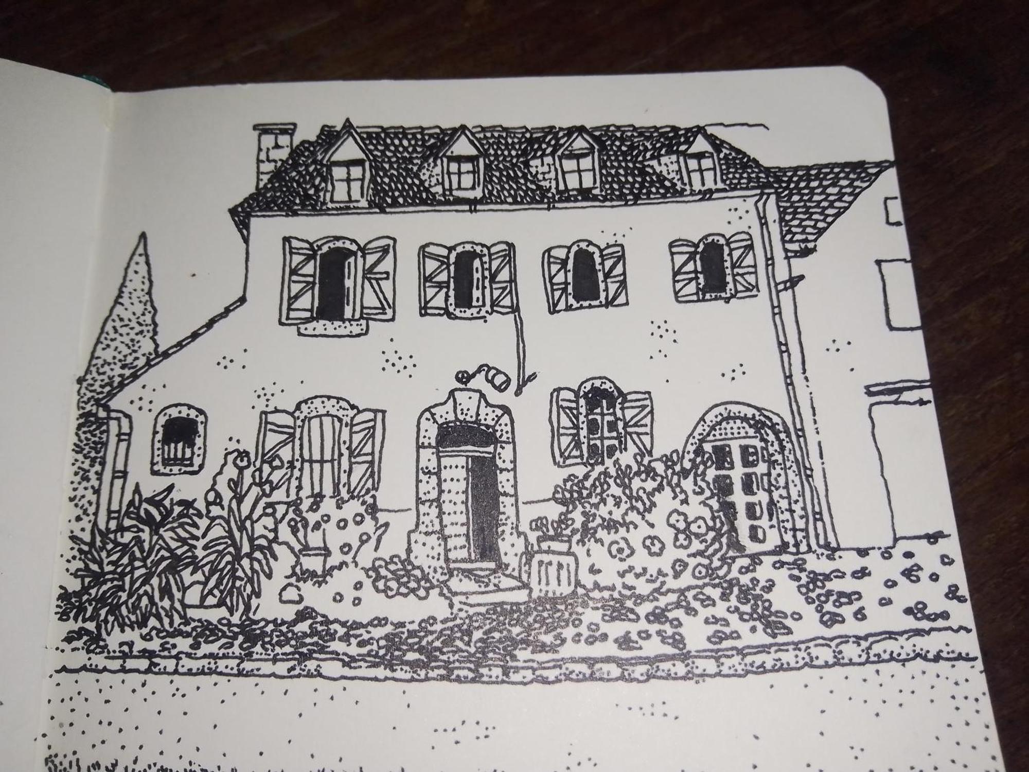 Gite Maison Chourrist Capbis Экстерьер фото